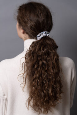 Scrunchie piccolo fantasia Queue to the zoo verde